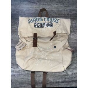 2020 Disney Parks Jungle Cruise Attraction Skipper Large Backpack EUC *READ